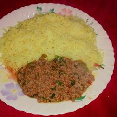 A picture of Minced meat stew.
