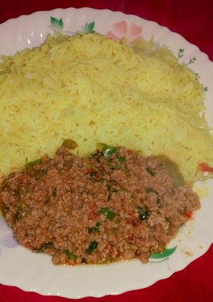 A picture of Minced meat stew.