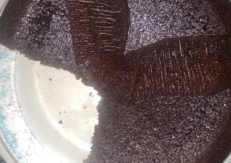 cara menggodok Bolu caramel sarang semut yang sedap