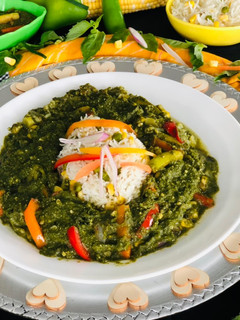 વેજ થાઈ ગ્રીન કરી વીથ રાઇસ (Veg Thai Green Curry Rice Recipe In Gujarati) રેસીપી મુખ્ય ફોટો