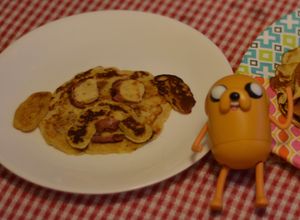 Una foto de Panqueques de tocino de Hora de Aventura