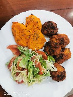 Cukkinis csirke fasírt recept fotója