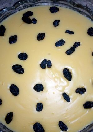 A picture of Fresh fruit custard.