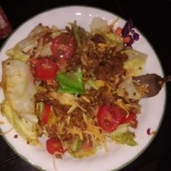 My special taco salad A picture of My special taco salad.