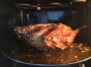 Hình của món Vịt nướng lò vi sóng.