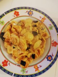 Foto di Orecchiette pugliesi con melanzane e ricotta 🍆