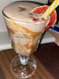 Fresh figs smoothie