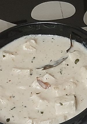A picture of Nawabi paneer.