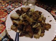 Una foto de atún con pesto