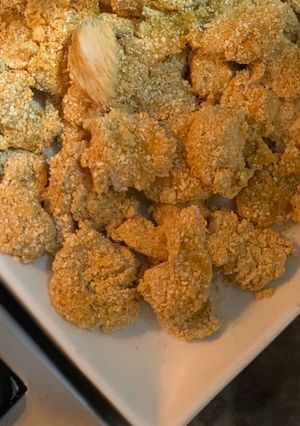 Una foto de Pollo estilo KFC