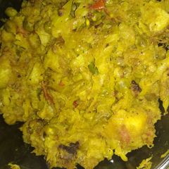 A picture of Cabbage curry.