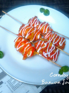 Foto resep Corndog ala Bakwan Jagung