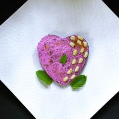 A picture of Beetroot Labneh.