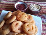 Papitas con forma de caritas