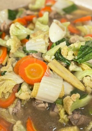 Foto resep Capcay kuah