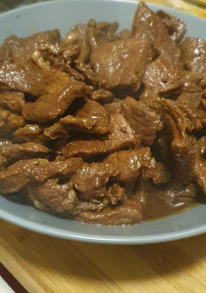 Una foto de Ternera con soja