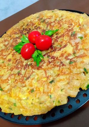 صورة لوصفة طورطية خضار