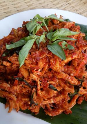 Foto resep Ayam jerit pedas super😁😂
