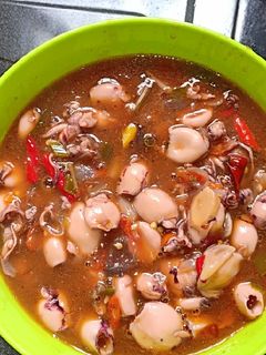 Foto resep Cumi asam manis pedas