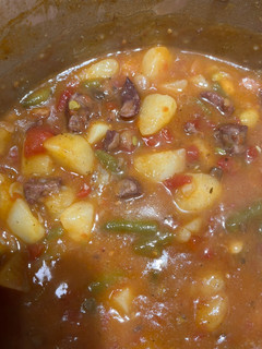 A picture of Christmas Soup.