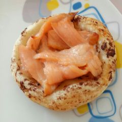 Smoked salmon Tartlet A picture of Smoked salmon Tartlet.