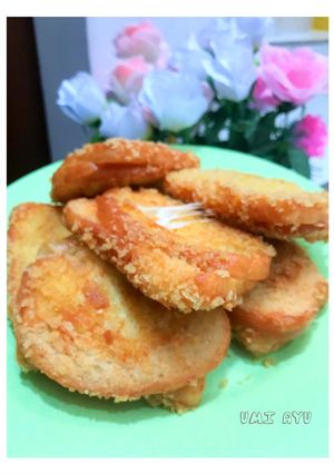 Foto resep Roti Tawar Goreng isi Ayam Bolognese
