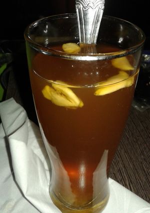 Foto resep TJJ (Teh Jahe Jeruk) hangat