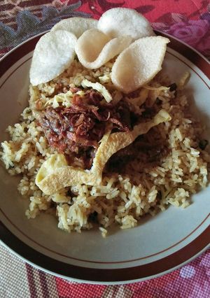 Foto resep Nasi Goreng Rendang Ayam Kampung