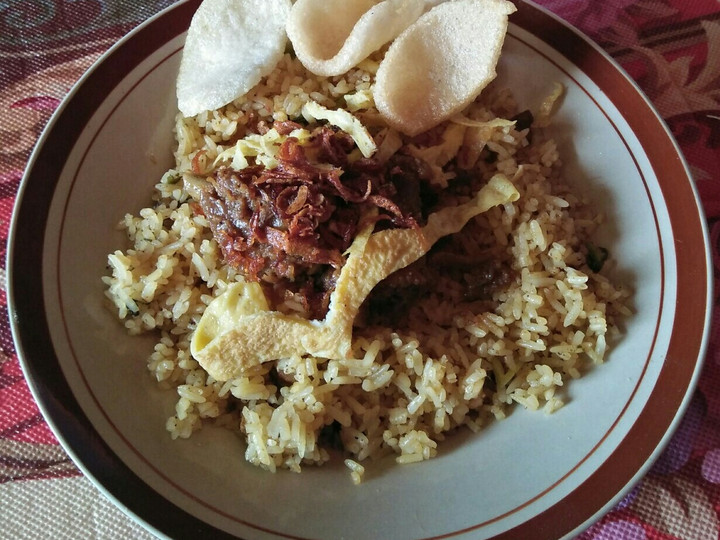 Yuk intip, Bagaimana cara membuat Nasi Goreng Rendang Ayam Kampung yang spesial