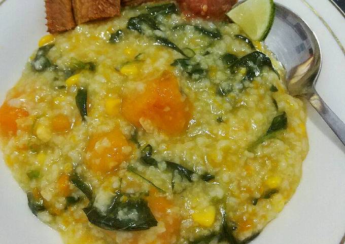 Resep Bubur manado yang Enak Banget