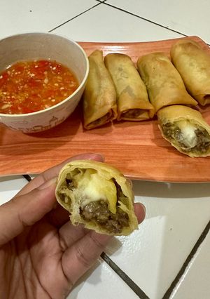 Foto resep Beef Spring Rolls