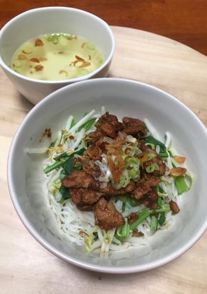 Foto resep Bakmi Ayam Cincang (clean eat/diet)
