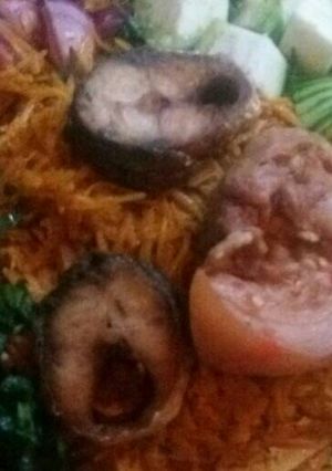 A picture of Abacha (African salad).
