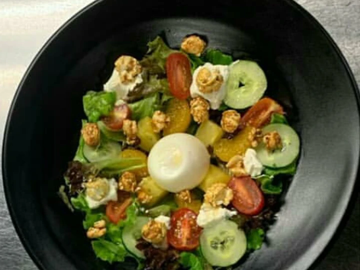 Simple Way Make Recipe Fruit and Veg Salad that is Really Delicious, So Delicious}