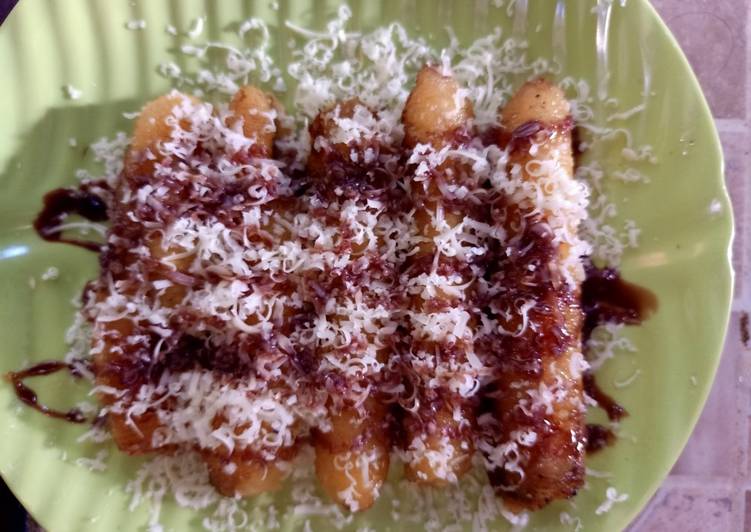 Pisang Coklat Keju