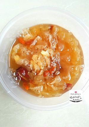 Foto resep White Fungus Soup / Sup jamur putih