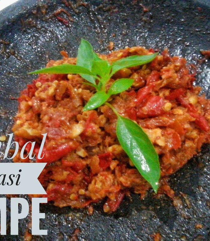 Foto resep Sambal Terasi Tempe Penyet