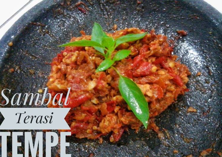 Sambal Terasi Tempe Penyet