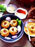Steamed makki doughnuts