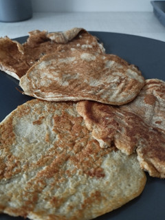 Una foto de 🥞 Tortitas de plátano y avena