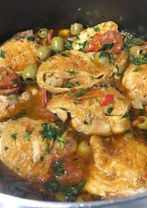 Spanyol csirke (ketogén) recept fotója