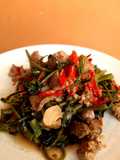 Oseng Kangkung Ati Ampela