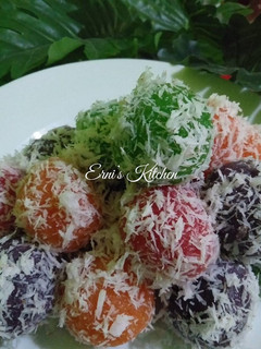 Foto resep Klepon Singkong Pelangi