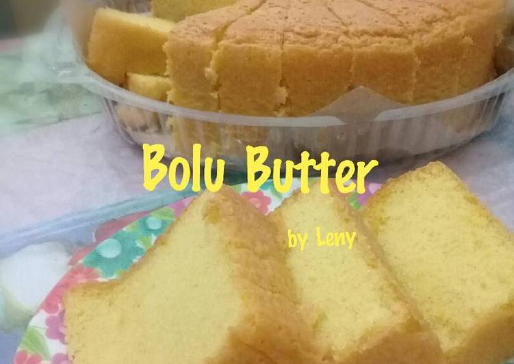 Cara Gampang Membuat Bolu butter yang Sempurna
