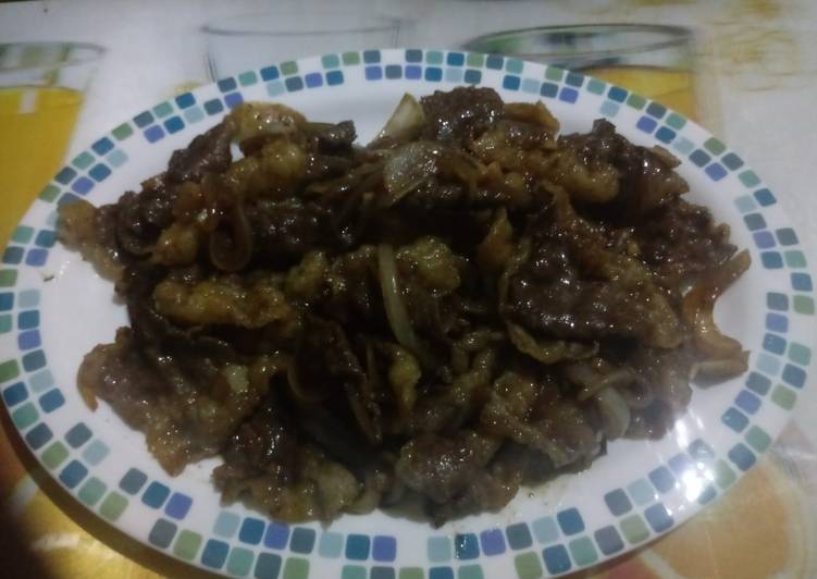 Beef Slice teriyaki#Suamimandiri