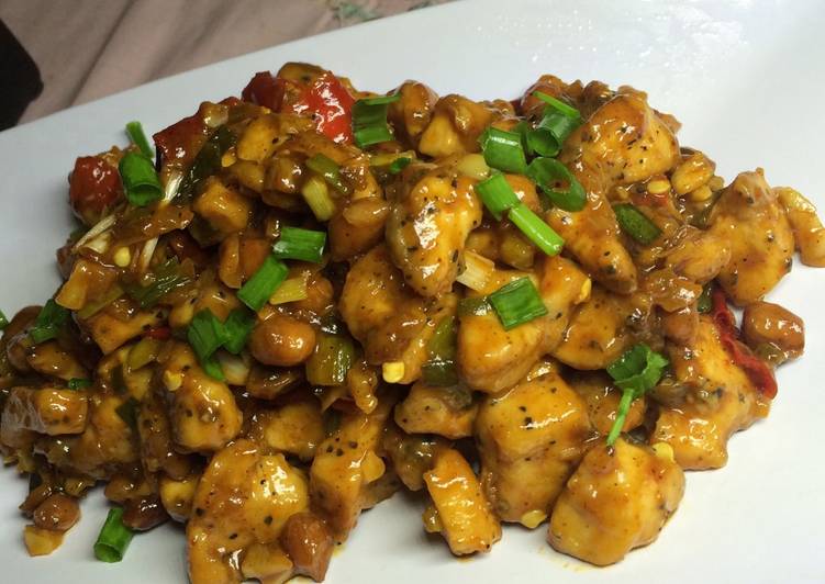 Cara Gampang Menyiapkan Kungpao chicken yang Bisa Manjain Lidah