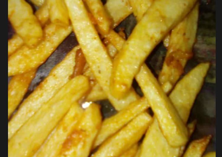 Simple Way to Cook Tasty Masala French Fries