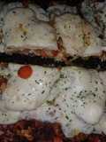 Filete pollo al horno con queso y verduras