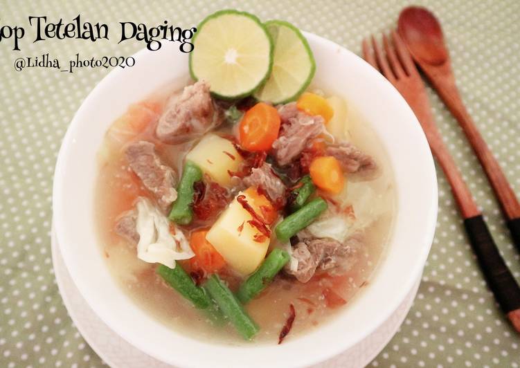 Sop Tetelan Daging