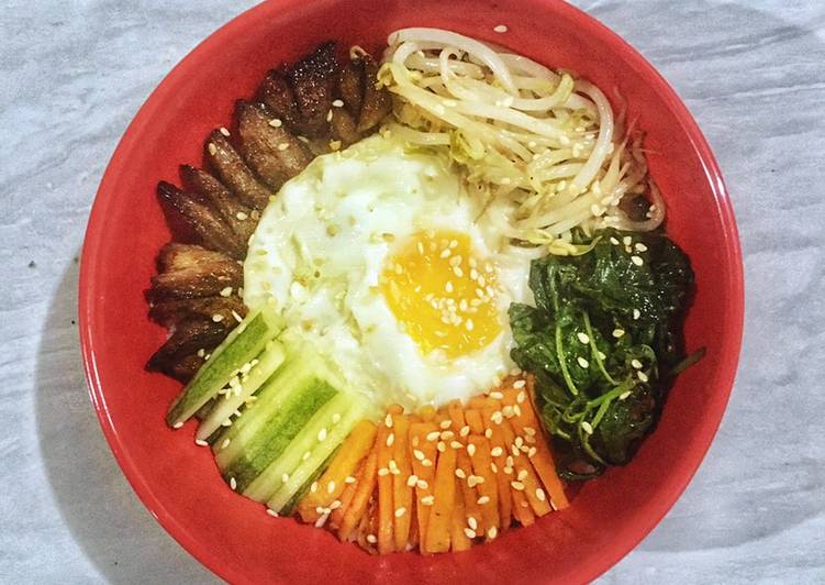 Resep Bibimbap (비빔밥) Anti Gagal
